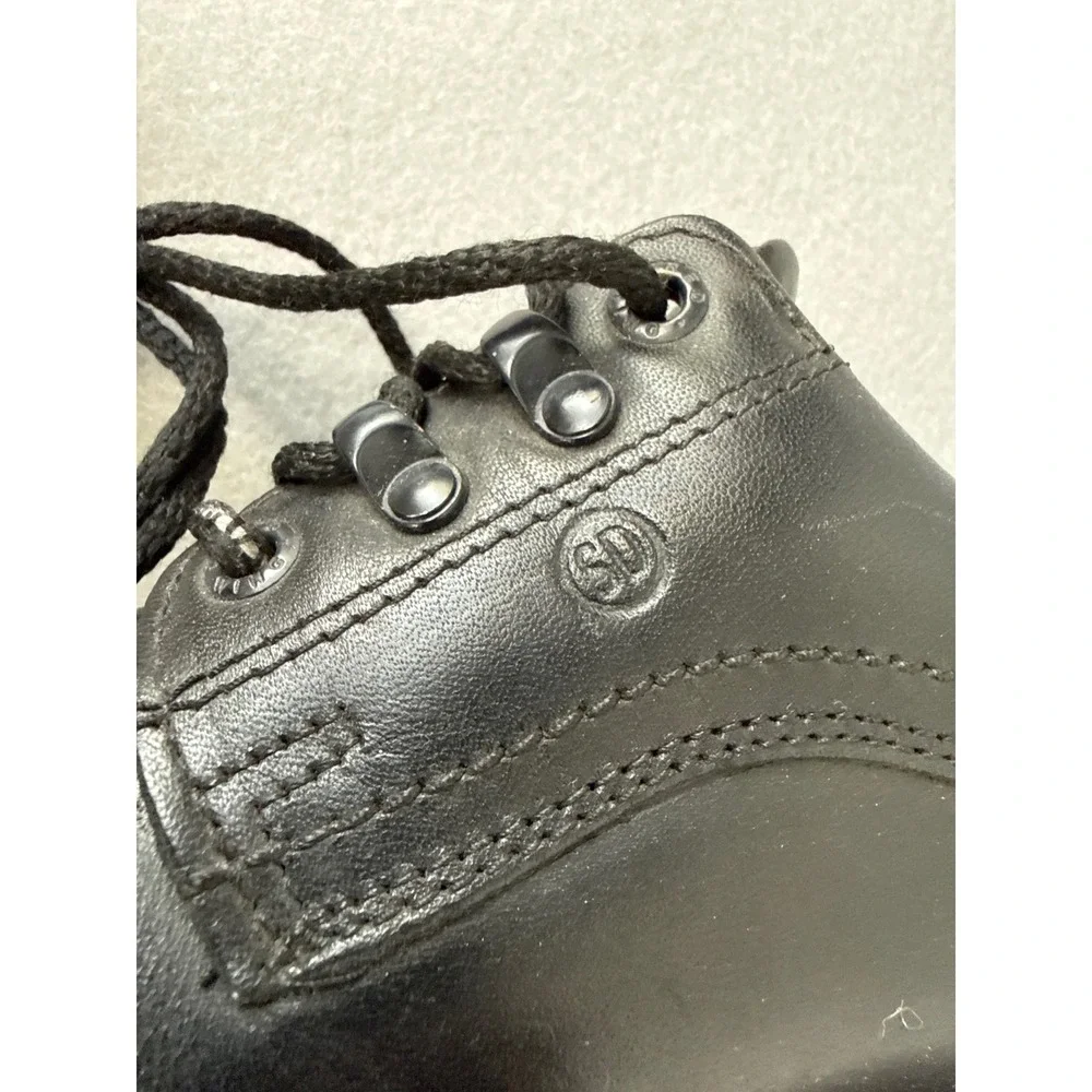 Red Wing 8618 Shoes Black‎ Leather Oxford Safety Work Shoes Mens Size 9 D SD